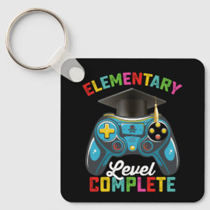 Elementary Level Complete Graduation Gaming Gamer Key Ring