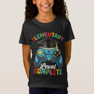 Elementary Level Complete Graduation Gaming Gamer T-Shirt