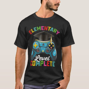 Elementary Level Complete Graduation Gaming Gamer T-Shirt