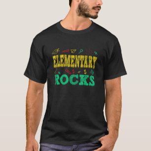 Elementary Rocks Cute Elementary Awesome Back To S T-Shirt
