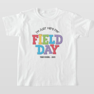 Elementary School Field Day Personalized T-Shirt