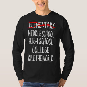 Elementary School Graduation 6th Grade Graduatio T-Shirt