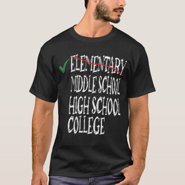 Elementary School Graduation 6th Grade Graduation T-Shirt (Front)