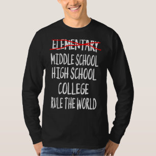 Elementary School Graduation 6th Grade Graduation T-Shirt