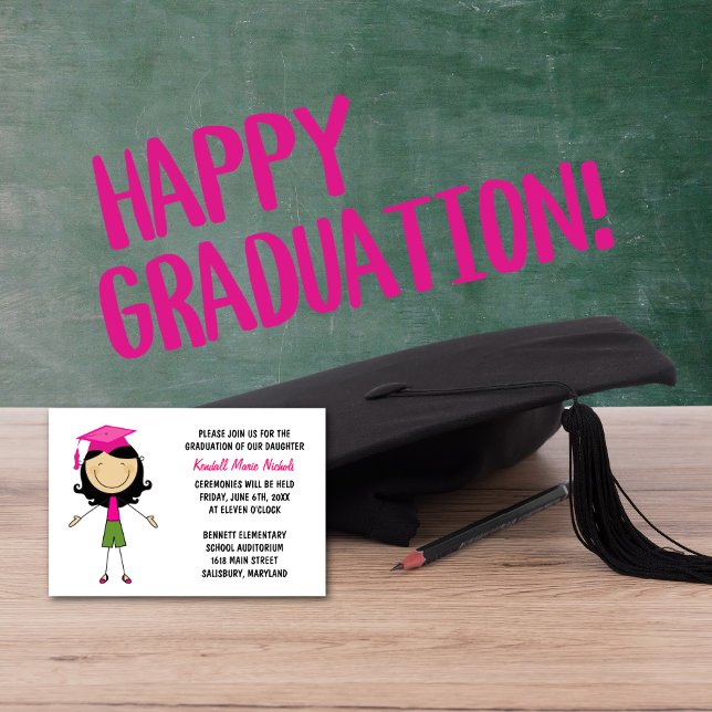Elementary School Graduation Announcements (Creator Uploaded)