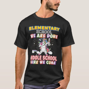 Elementary School Graduation Magical Unicorn We Do T-Shirt
