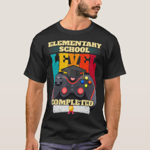 Elementary School Level Complete Funny Graduation  T-Shirt
