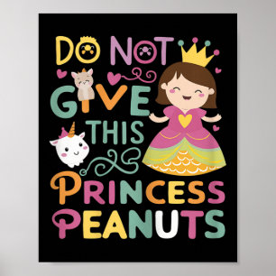 Elementary School Princess And The Peanut Allergy  Poster