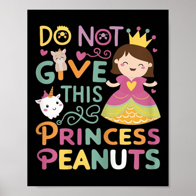 Elementary School Princess And The Peanut Allergy  Poster (Front)