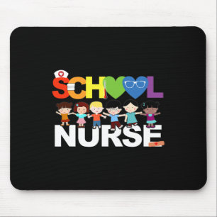 Elementary School Registered Nurse Back To School Mouse Pad