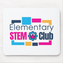 Elementary STEM Club Logo Mouse Pad