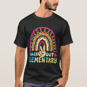 Elementary Student Bye Schools Out Last Cl Summer  T-Shirt