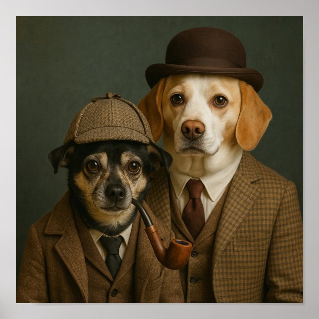 "Elementary, Watson" Poster (Front)