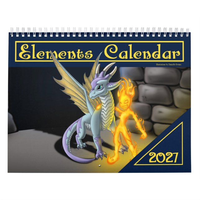 Elements 2027 calendar (Cover)