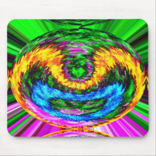 Elements decorative art mouse pad
