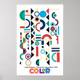 Elements of Art - Colour, Sonia Delauney Poster