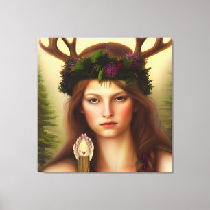 Elen of the Ways Canvas Print