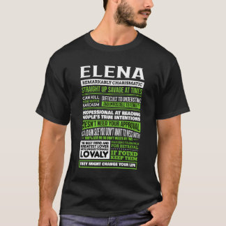 Elena Girl Name Definition T-Shirt