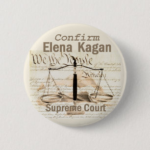 Elena Kagan Supreme Court Button