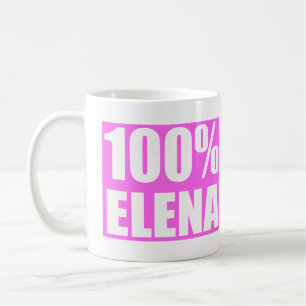 Elena name coffee mug