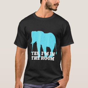 Elephan Elephant In The Room Animal T-Shirt