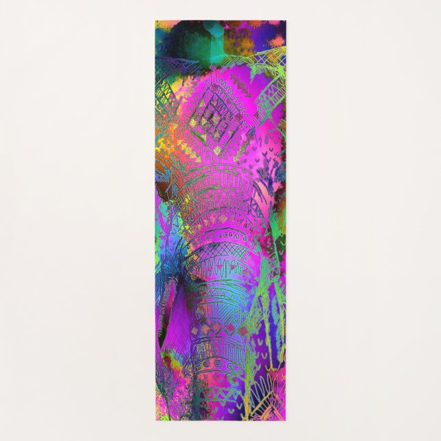 Elephant 1A Yoga Mat (Front)