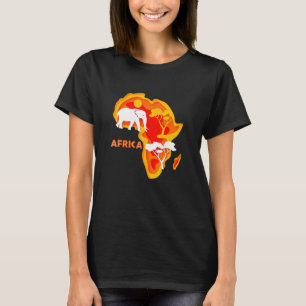 Elephant Africa African Safari Savannah Wildlife A T-Shirt