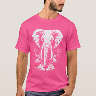 Elephant Africa Animal Motif Wildlife Animals girl T-Shirt