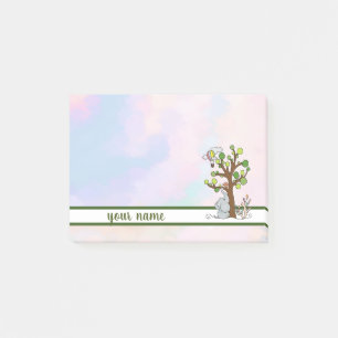 Elephant and baum Post-it adhesive Notes