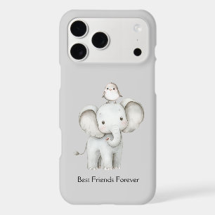Elephant and Bird Best Friends