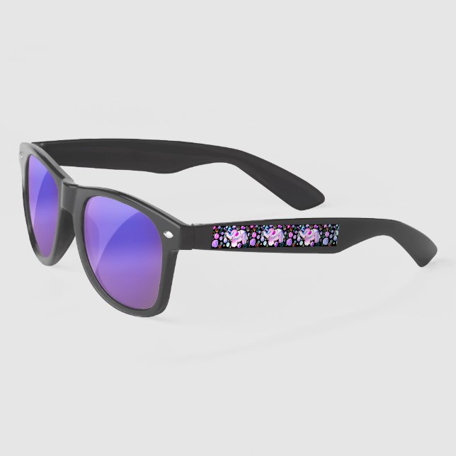 Elephant and Bubbles Sunglasses (Left)