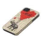 Elephant and heart balloon with monogram