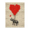 Elephant and heart shaped balloons