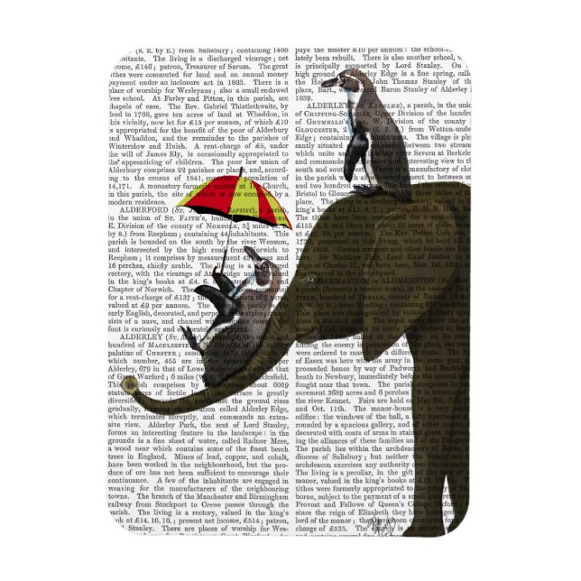 Elephant and Penguin Magnet (Vertical)