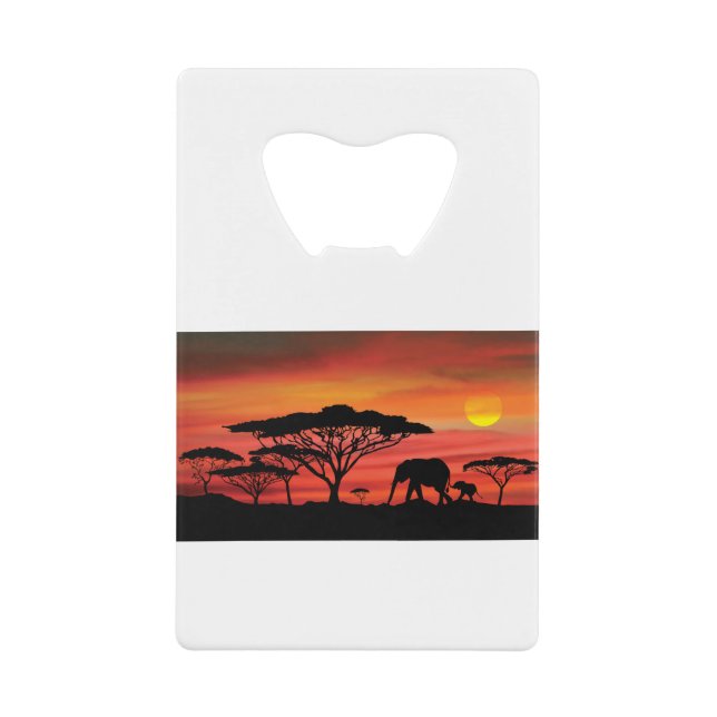 eLEPHANT AND Serengeti Sunset (Front)