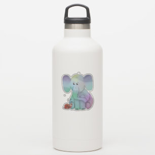 Elephant and snail stickers