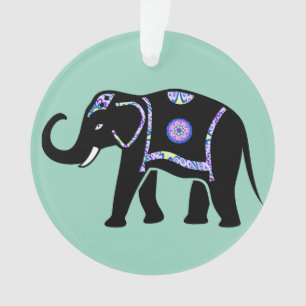 Elephant Animal Abstract Decorative Patterns Ornament