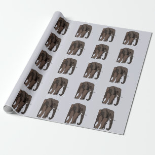 Elephant Animal  Wrapping Paper