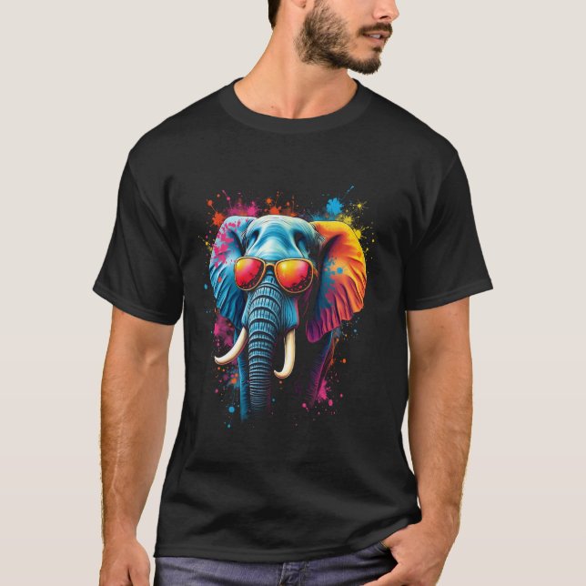 Elephant art T-Shirt (Front)