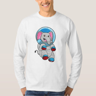 Elephant as Astronaut in Glass sphere T-Shirt