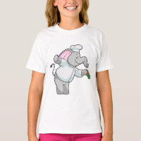 Elephant as Chef with Salt shaker