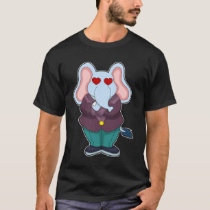 Elephant as Groom with Suit.PNG T-Shirt