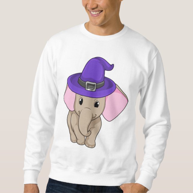 Elephant as Wizard Sweatshirt (Front)