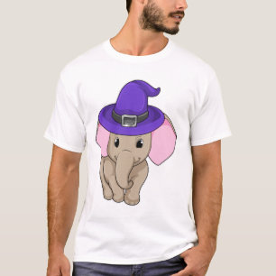 Elephant as Wizard T-Shirt