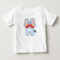 Elephant at Boxing with Boxing gloves