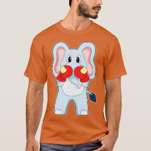 Elephant at Boxing with Boxing gloves T-Shirt