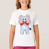 Elephant at Boxing with Boxing gloves