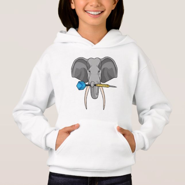 Elephant at Darts with Dart (Front)
