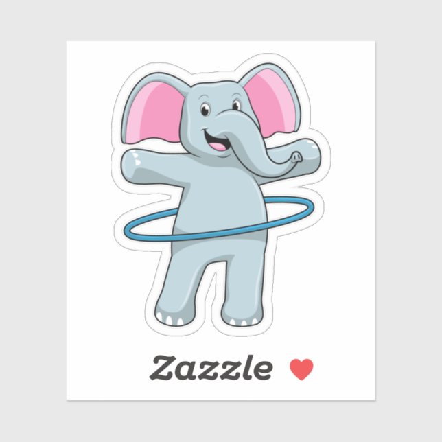 Elephant at Fitness with Fitness tires (Sheet)