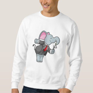 Elephant at Music with Triangle Sweatshirt